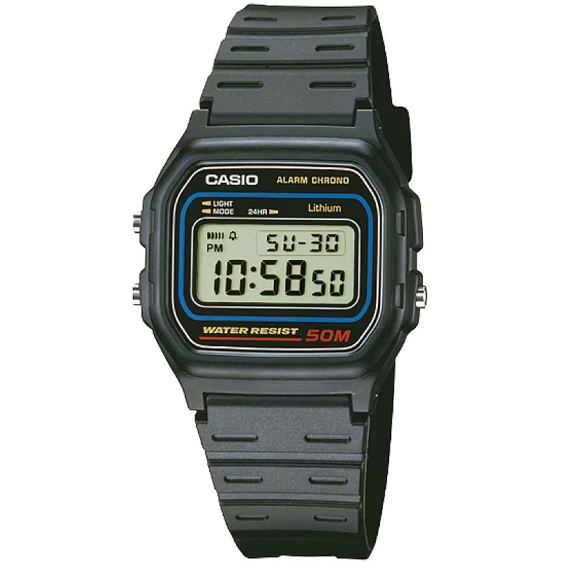 Мъжки часовник CASIO - Casio Collection - W-59-1VQD 1 - Timezone-bg.com Мъжки часовник CASIO - Casio Collection - W-59-1VQD 1