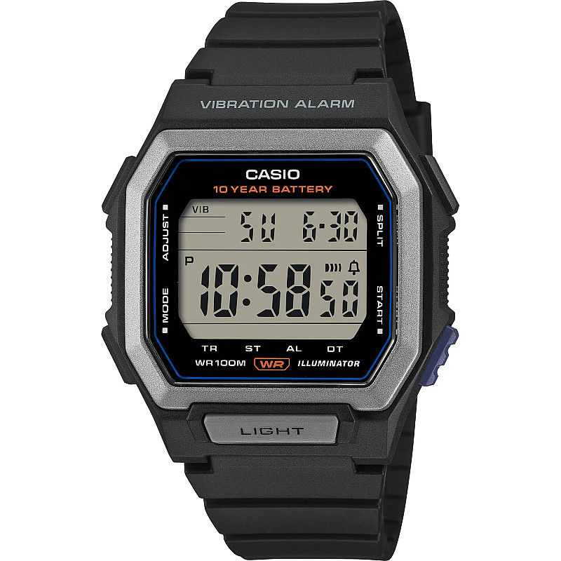 Мъжки часовник Casio - Casio Collection - W-738H-1AVEF 1 - Timezone-bg.com Мъжки часовник Casio - Casio Collection - W-738H-1AVEF 1