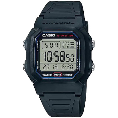 Мъжки часовник Casio - W-800H-1AVDF