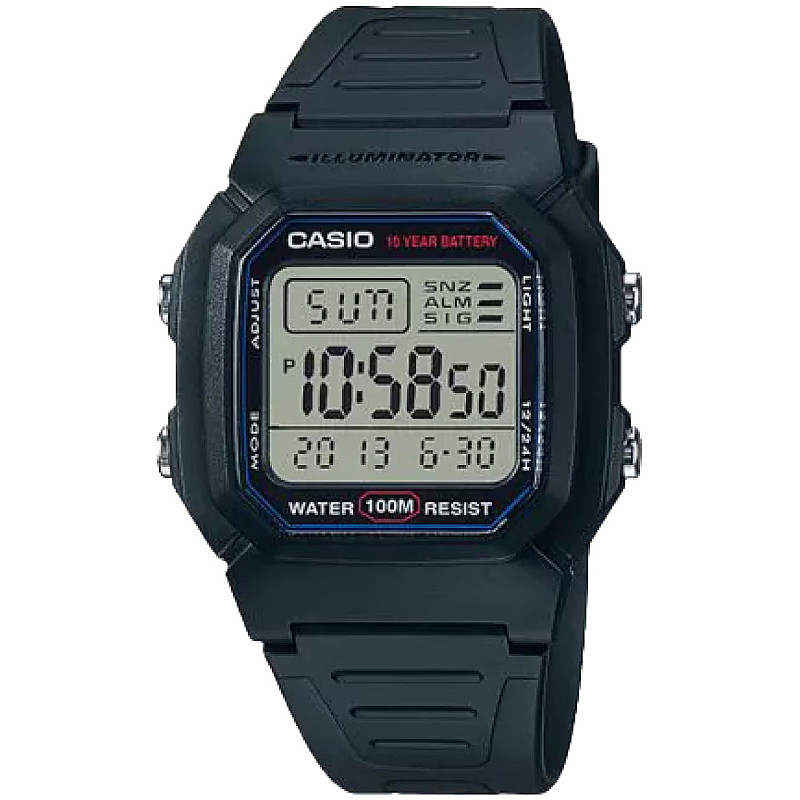 Мъжки часовник Casio - W-800H-1AVDF 1