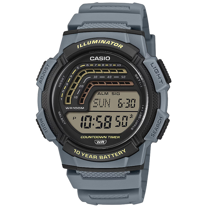 Мъжки часовник Casio - WS-1800-2AVEF - Timezone-bg.com Мъжки часовник Casio - WS-1800-2AVEF